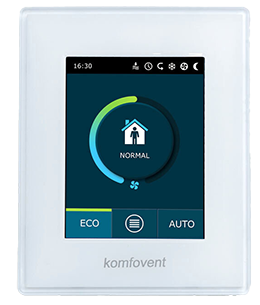 KOMFOVENT RHP z pompą ciepła